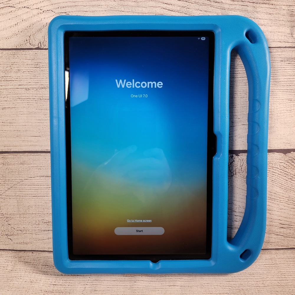 Samsung Galaxy Tab A9 + Plus 64GB Graphite SM-X210 11in Wi-Fi Tablet Blue Case